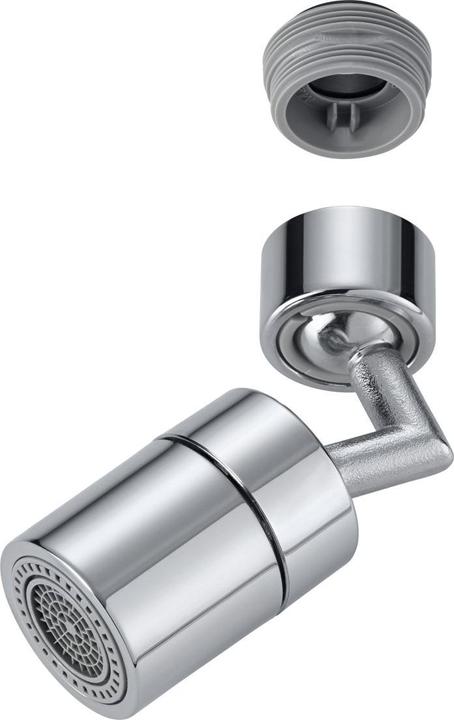Actual product image Bubble-Stream Universal aerator Spin chrome-plated