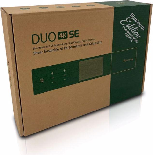 Actual product image Vu+ Duo 4K SE BT (4 GB, DVB-C, CI Shaft)