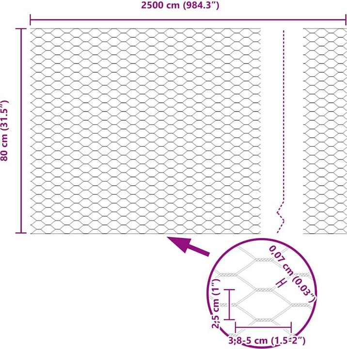 Produktbild vidaXL Gartenzaun Set