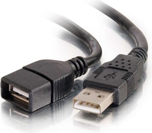 Produktbild C2G 3m USB 2.0 A Male to A Female Extent (3 m, USB 2.0)