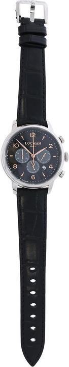 Immagine prodotto Locman Orologio da polso Italia 1960 Chrono nero Ref. 0254 (Cronografo, 42 mm)