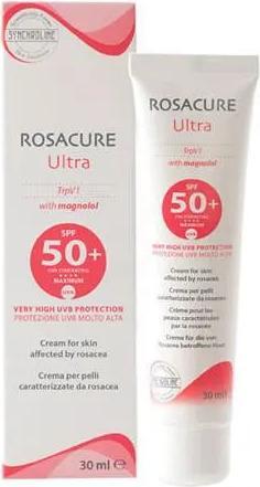 Actual product image Synchroline Rosacure Ultra SPF50 Cream with Very High UV Protection 30ml (Suntan cream, SPF 50+, 30 ml)