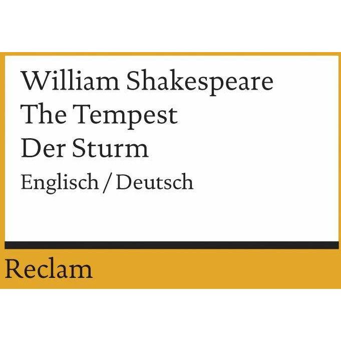 Thumbnail - The Tempest /Der Sturm, Belletristik von Gerd Stratmann, William Shakespeare