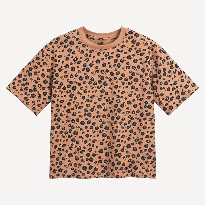 Actual product image La Redoute Collections T-Shirt mit Animalprint (152)