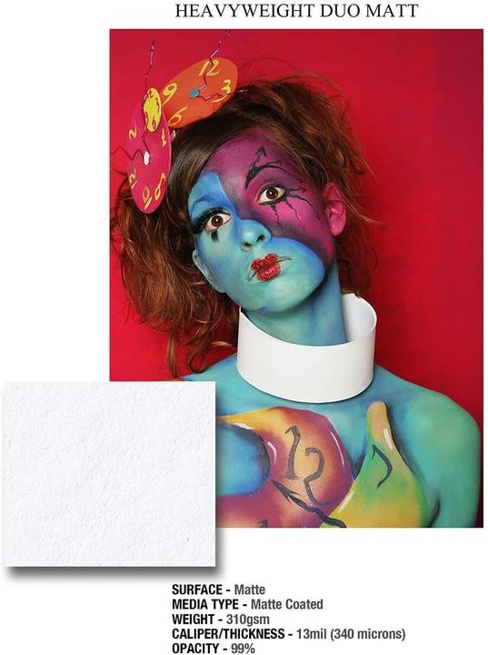 Produktbild Ilford Galerie Prestige Heavyweight Duo Matt 310g/m² A3+ 50 Bl. (310 g/m², A3+, 50 Stk.)