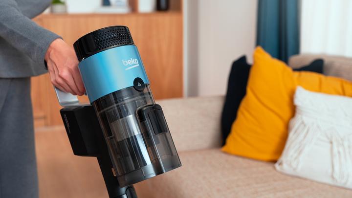 Actual product image Beko VRT96425VD PowerClean™ CyclonStorm™ Cordless 2-in-1 Vacuum Cleaner with All-In-Zone