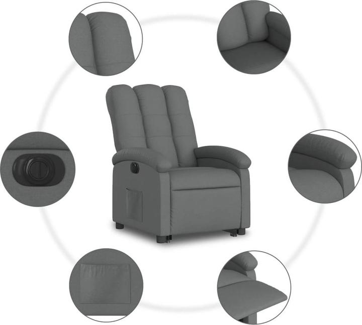 Image du produit vidaXL Relaxsessel mit Aufstehhilfe