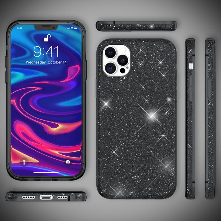Immagine prodotto Nalia Custodia per cellulare Glitter (Apple iPhone 12 Pro Max)