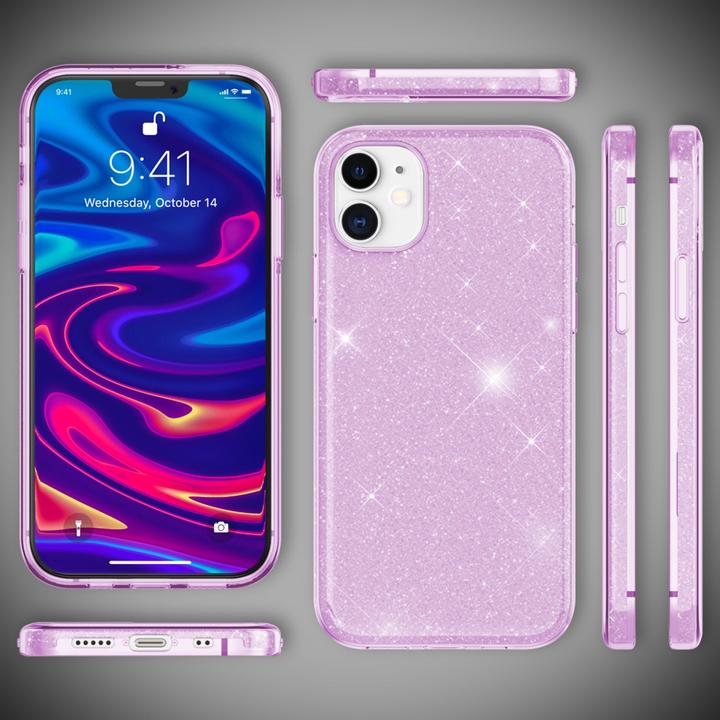 Produktbild Nalia Glitzer Handyhülle (Apple iPhone 12 mini)