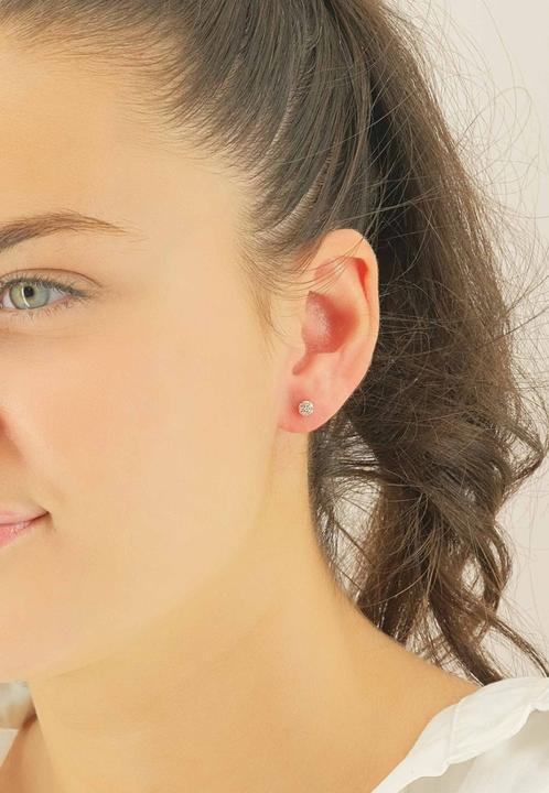 Produktbild Muau Ohrstecker Rotgold 750/18K Diamant 0.15ct. (750/18K Rotgold)