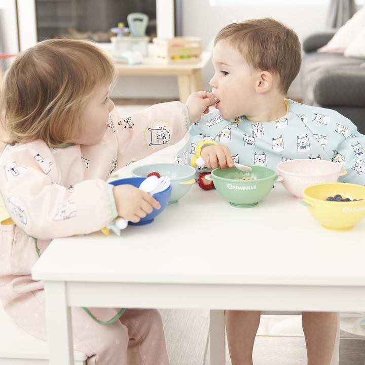 Actual product image Badabulle Sleeve Bib (0 months)
