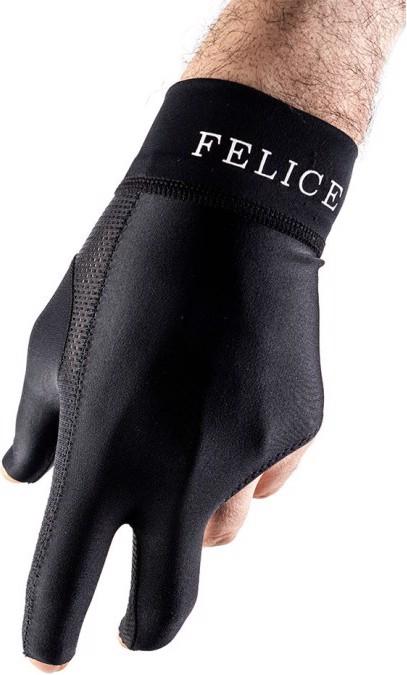 Felice Handschuh Fingerless schwarz beidhändig