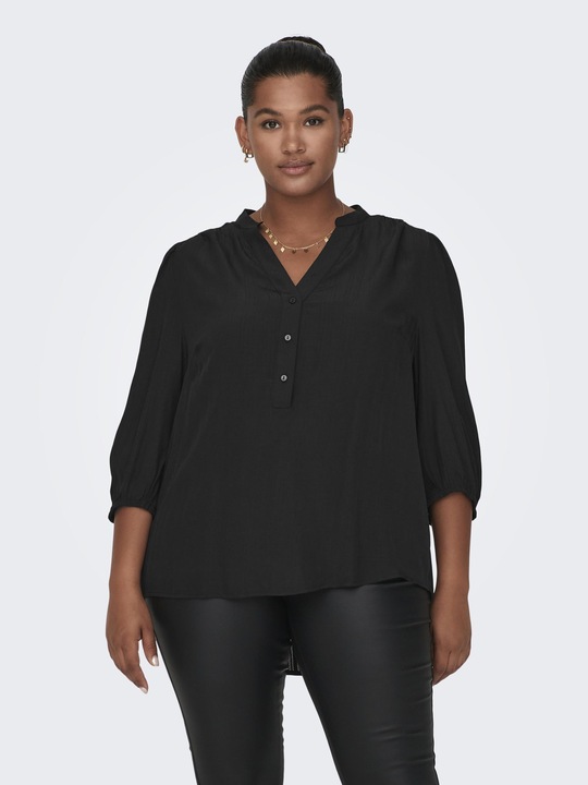 Actual product image Only Curvy Plain Blouse (46)