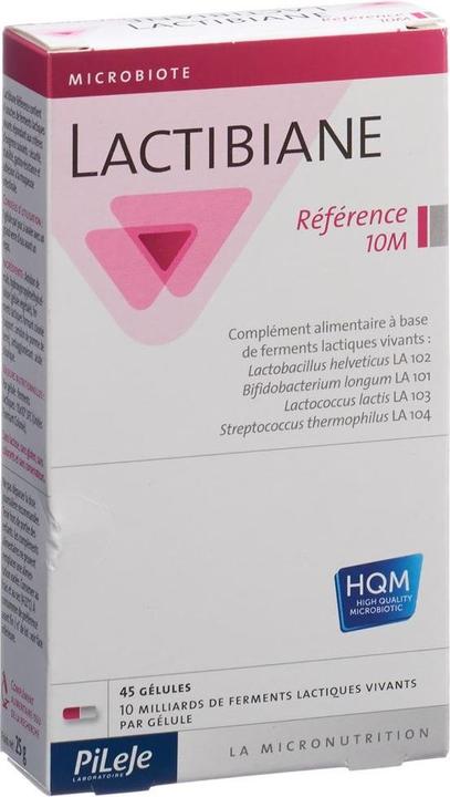 Actual product image Lactibiane Reference 10M (45 pcs., Capsules, 51 g)
