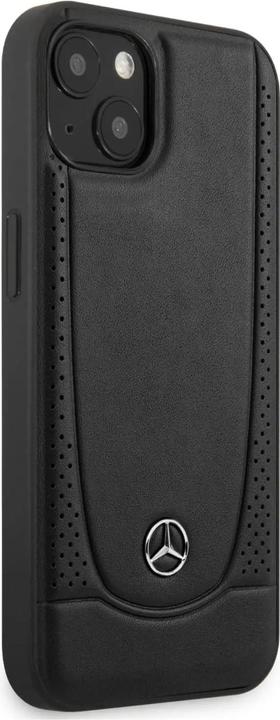 Produktbild Mercedes MEHCP14MARMBK iPhone 14 Plus 6,7" czarny/black hardcase Leather Urban (Apple iPhone 14 Plus)