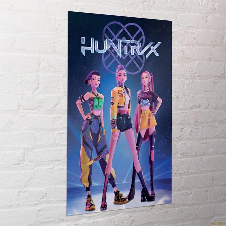 Actual product image Pyramid KPop Demon Hunters - Huntrix - How it's Done (61 x 91 cm)