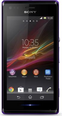 Sony Xperia M (4 GB, Paars, 4", Enkele SIM, 5 Mpx, 3G)