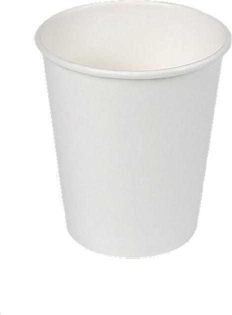 Best Products Green Packung mit 50 weissen Pappbechern (50x)