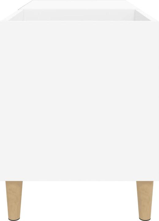 Produktbild vidaXL Plattenschrank Weiss 84,5x38x48 cm Holzwerkstoff