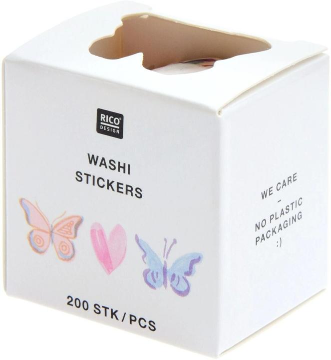 Immagine prodotto Rico Design Washi Sticker "Painted Love" (200 Adesivo)