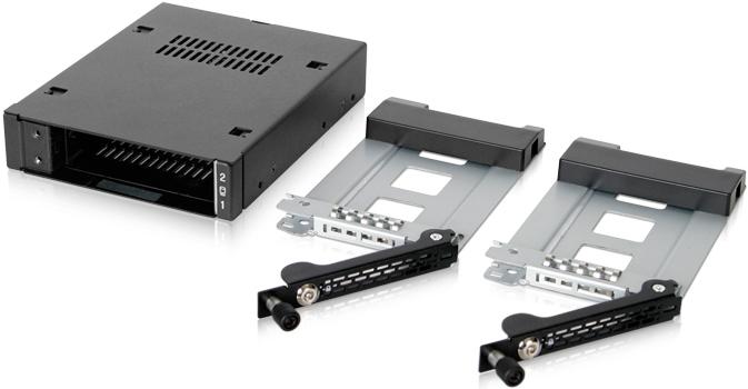 Actual product image Icy Dock We-Ra. IcyDock SATAI-III/SAS HDD&SSD in TRAY internal bulk