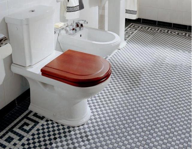 Produktbild Villeroy & Boch V&B WC-Sitz HOMMAGE Nussbaum gebeizt Scharniere verchr