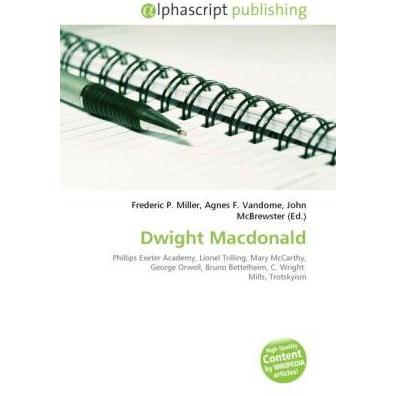 Dwight Macdonald, Sachbücher