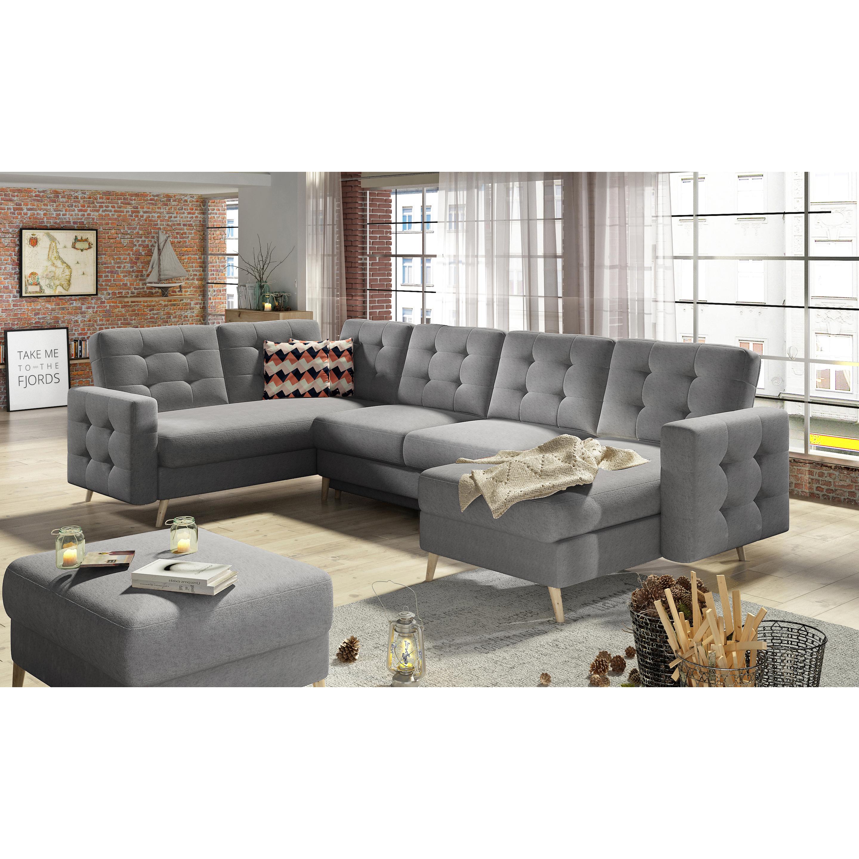 Thumbnail - ELTAP, Sofa, Asgard U (Wohnlandschaft, 5-Sitzer, Bettsofa)