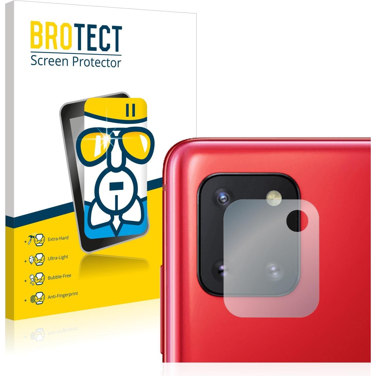 BROTECT AirGlass Panzerglasfolie (1 Stück, Samsung Galaxy Note 10 Lite), Smartphone Schutzfolie, Transparent
