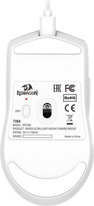 Immagine prodotto Redragon M724W-1K K1NG (Cablato)