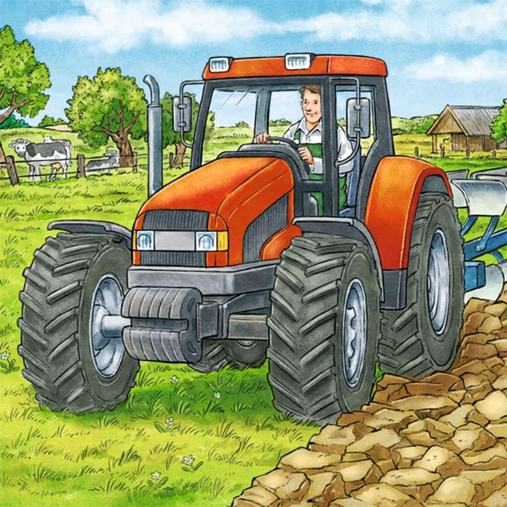 Thumbnail - Ravensburger Grosse Landmaschinen (49 Teile)