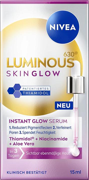 Immagine prodotto NIVEA Luminous630® Skin Glow Instant Glow Serum (15 ml)