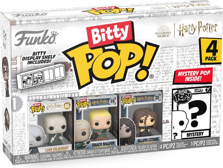 Actual product image Funko Harry Potter 4 Pack Bitty