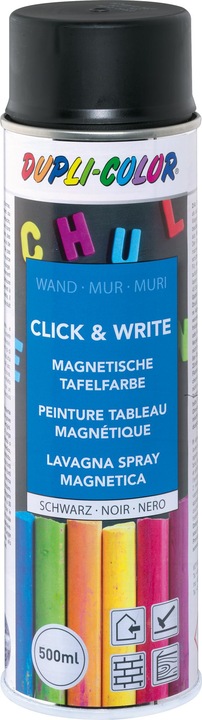 Dupli-Color Click & Write Schultafellack (Schwarz, 0.50 l)