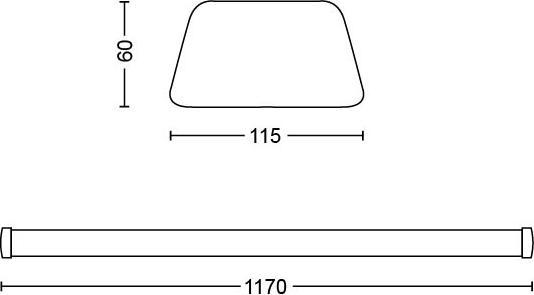 Actual product image Philips Linea (5000 lm)