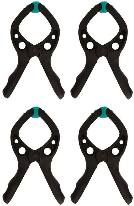 Produktbild wolfcraft 1 microfix - Federzwingen-Set 4-tlg.30mm (30 mm)