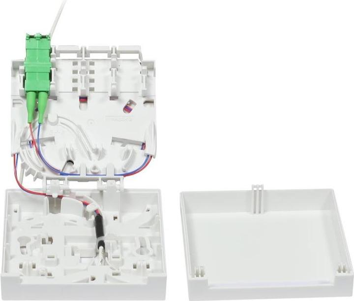 Produktbild Synergy 21 FTTH Compact Box vorkonfektioniert, 2xLCAPC - open End, 40m, 9125u, G,657,A2, 2- (40 m)