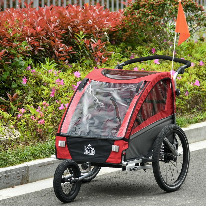 Produktbild Homcom 3in1 Kinderwagen auch als Jogger und Fahrradanhänger