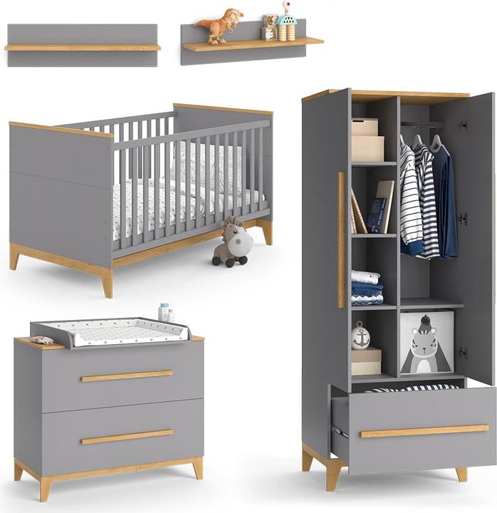 Image du produit VitaliSpa Malia (Lit de bébé, Armoires pour enfant, Unité de changement)