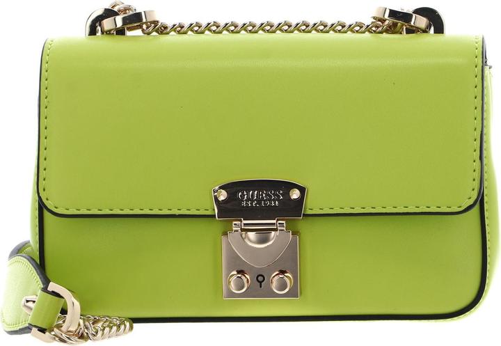 Guess Vermutungen Umhängetasche Eliette Mini Cabrio Xbody Flap Chartreuse Green