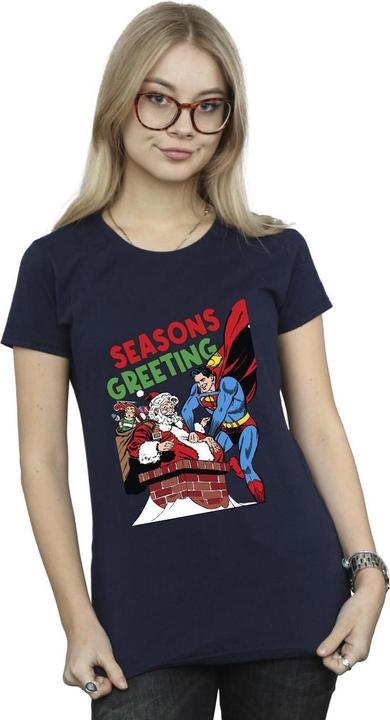 Produktbild Superman Santa Comic TShirt (L)