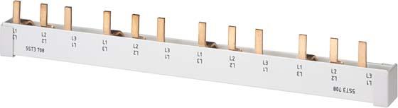 Produktbild Siemens 4 Phase Pin bus bar shock-hazard safety