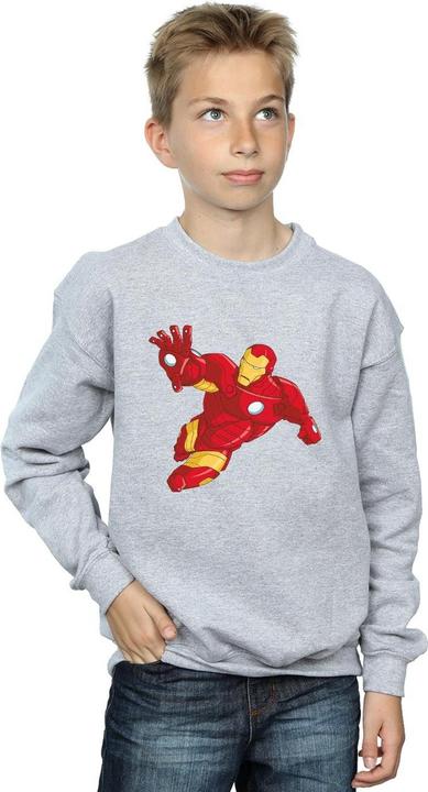 Actual product image Iron Man Boys Sweatshirt (140, 146)
