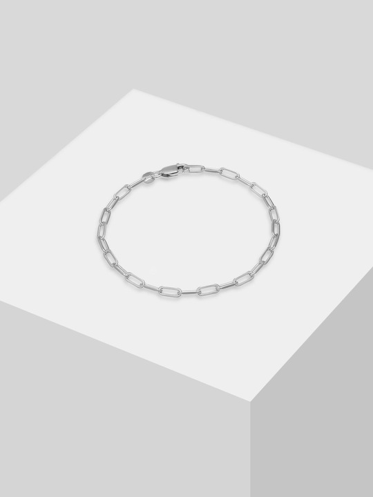 Produktbild Elli Basic Gliederkette Ovales Design (16 cm, Sterling Silber)