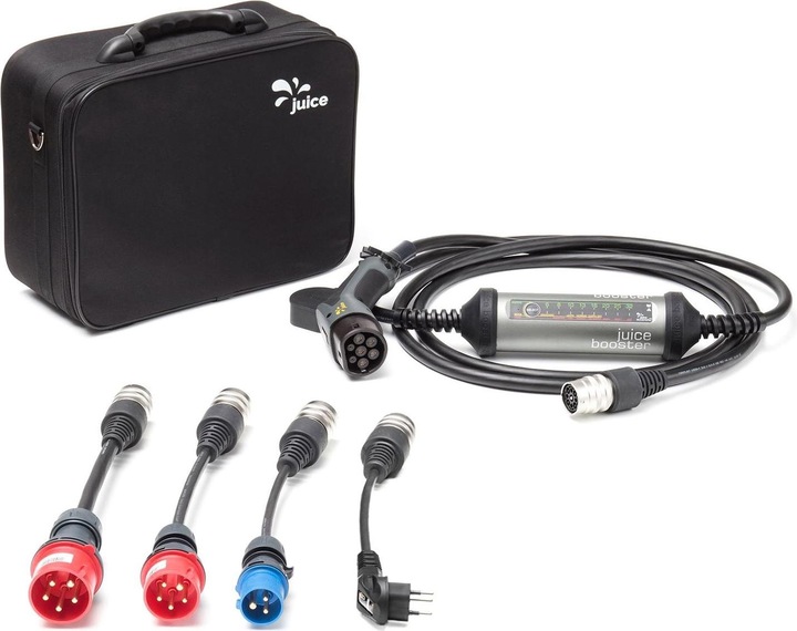 Image du produit Juice Technology Set Juice Booster 2 (Type 2, 22 kW, 32 A, CEE16 bleu, CEE16 rouge, Type 13, CEE32 rouge)