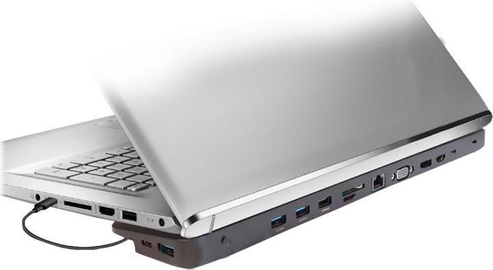 Image du produit Club 3D Triple Display Dynamic (Port de connexion (propriétaire), 3 ports)