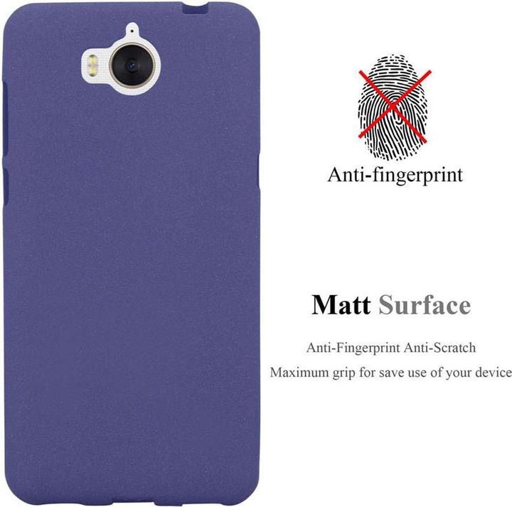 Actual product image Cadorabo TPU Frosted Cover (Huawei Y6 (2017))