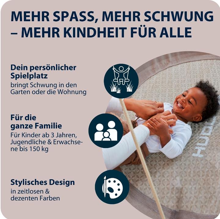 Actual product image Hudora Nest Swing Lounge