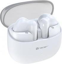 NoName Słuchawki TRACER T12 TWS BT WHITE (30 h, Senza fili)