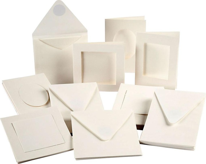 Image du produit Creativ Company Cartes passe-partout, lot de 50